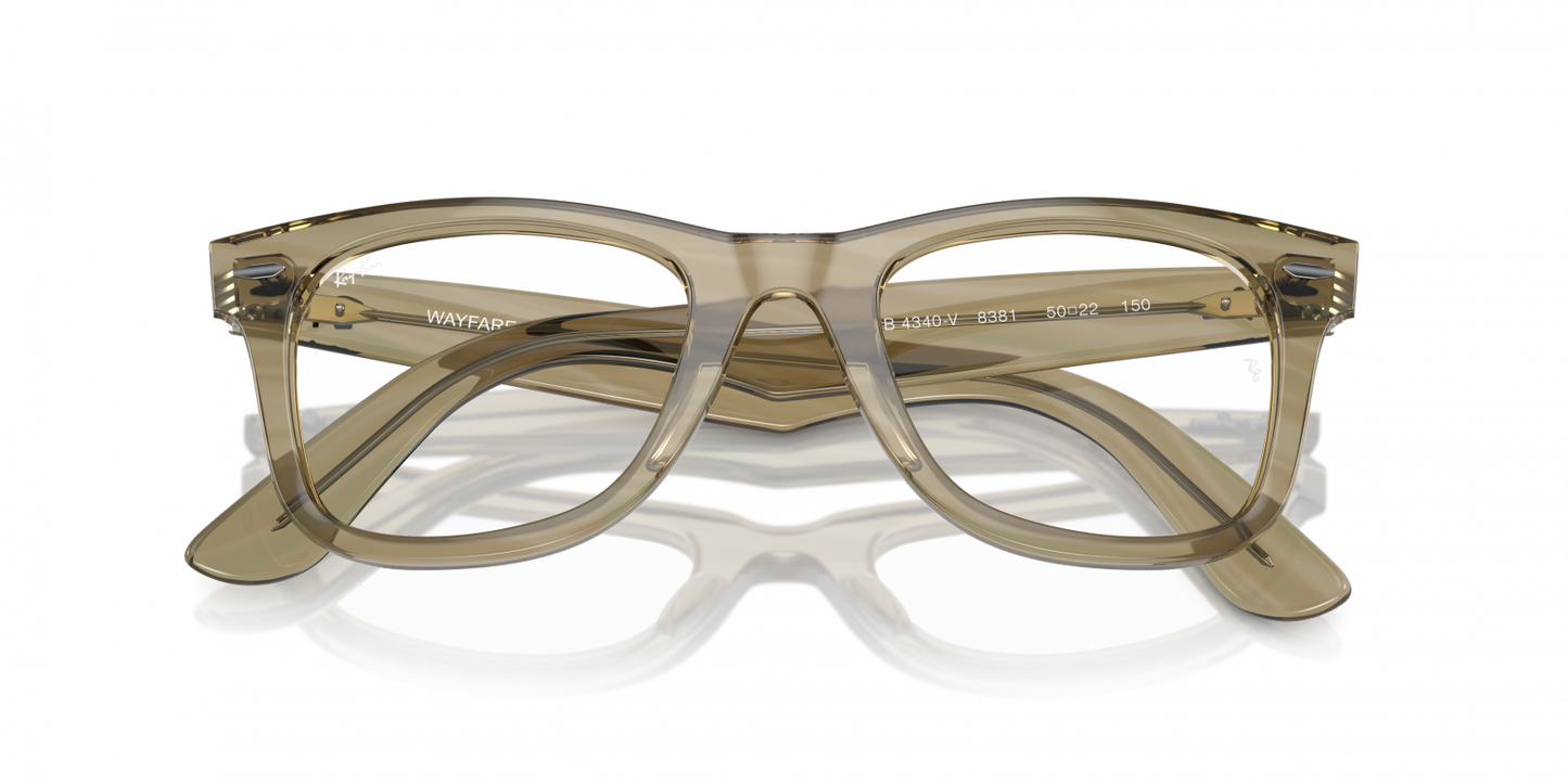 Ray Ban RX4340V Wayfarer Ease
