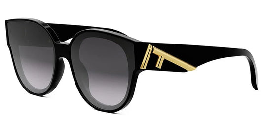 Fendi FE 40111F 01B ROUND