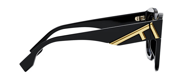 Fendi FE 40111F 01B ROUND