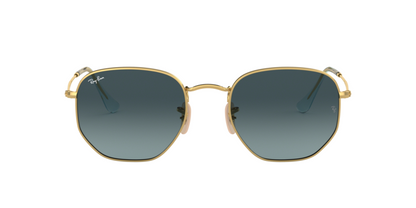 Ray Ban RB3548N 91233M Hexagonal